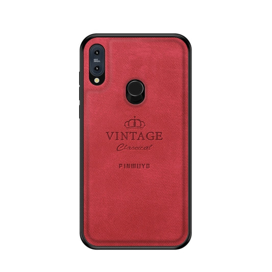 PINWUYO Shockproof Waterproof Full Coverage PC + TPU + Skin Protective Case for Asus Zenfone Max Pro (M2) ZB631KL (Red) - ASUS Cases by PINWUYO | Online Shopping UK | buy2fix