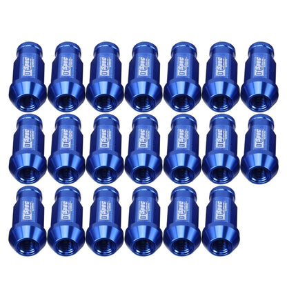 20 in 1 D1 Spec P1.5 M12x1.25 Racing Wheel Nut, Length: 40mm (Blue) - Nuts & Bolts by buy2fix | Online Shopping UK | buy2fix