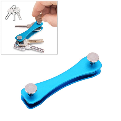 Portable Metal Key Storage Clip(Blue) - Retaining Clips by buy2fix | Online Shopping UK | buy2fix