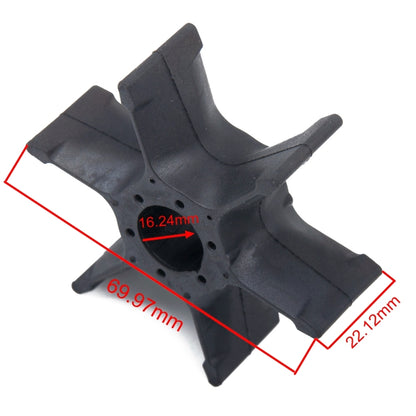 Outboard Water Pump Impeller 6F5-44352-00 for Yamaha C40HP / CV40HP - Marine Accessories & Parts by buy2fix | Online Shopping UK | buy2fix