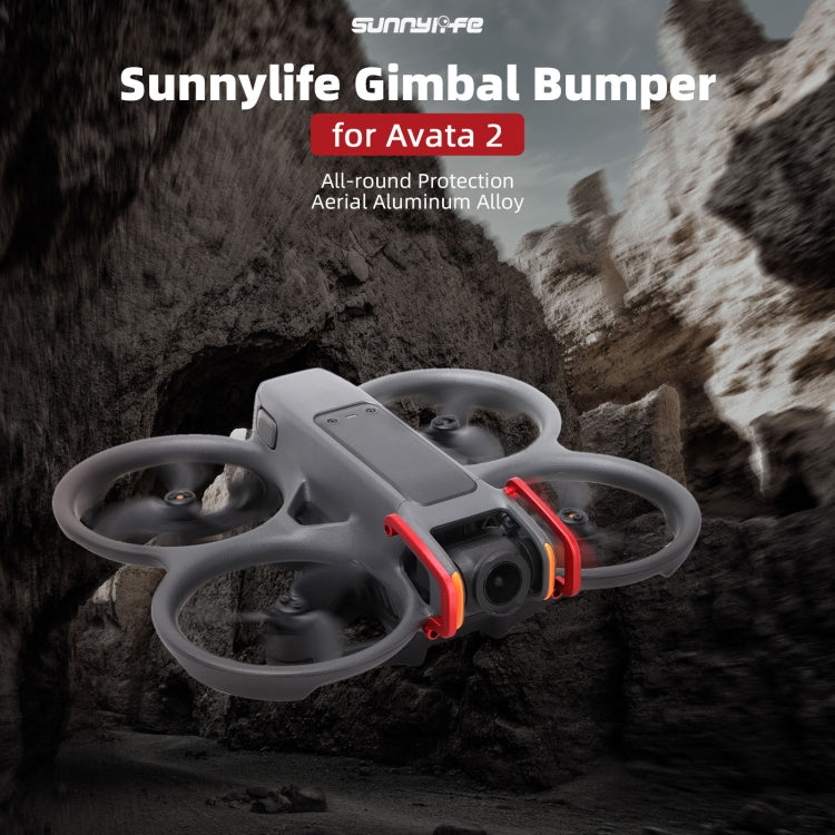 For DJI Avata 2 Sunnylife Gimbal Aluminum Anti-collision Bumper (Black) - Other by Sunnylife | Online Shopping UK | buy2fix