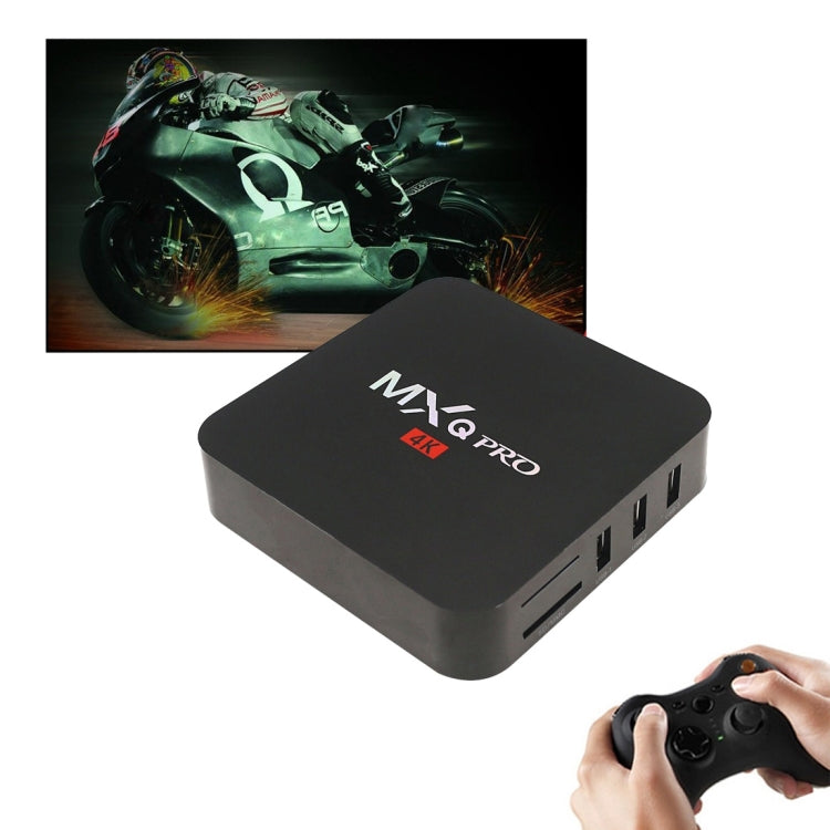 MXQ PROi 1080P 4K HD Smart TV BOX with Remote Controller, Android 7.1 S905W Quad Core Cortex-A53 Up to 2GHz, RAM: 2GB, ROM: 16GB, Support WiFi, US Plug - Amlogic S905 by buy2fix | Online Shopping UK | buy2fix