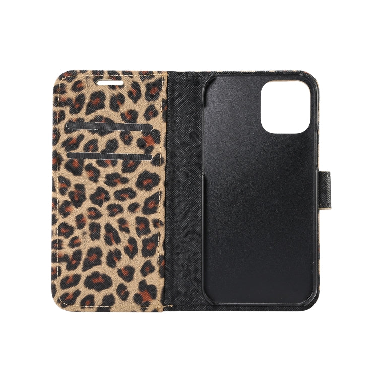 For iPhone 13 Pro Leopard Pattern Horizontal Flip PC + PU Leather Case with Holder & Card Slots & Wallet (Yellow) - iPhone 13 Pro Cases by buy2fix | Online Shopping UK | buy2fix