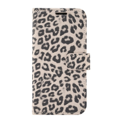 For iPhone 13 Pro Leopard Pattern Horizontal Flip PC + PU Leather Case with Holder & Card Slots & Wallet (Brown) - iPhone 13 Pro Cases by buy2fix | Online Shopping UK | buy2fix