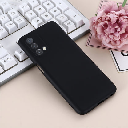 For OnePlus Nord N200 / OPPO A93 5G Pure Color Liquid Silicone Shockproof Full Coverage Case(Black) - OnePlus Cases by buy2fix | Online Shopping UK | buy2fix