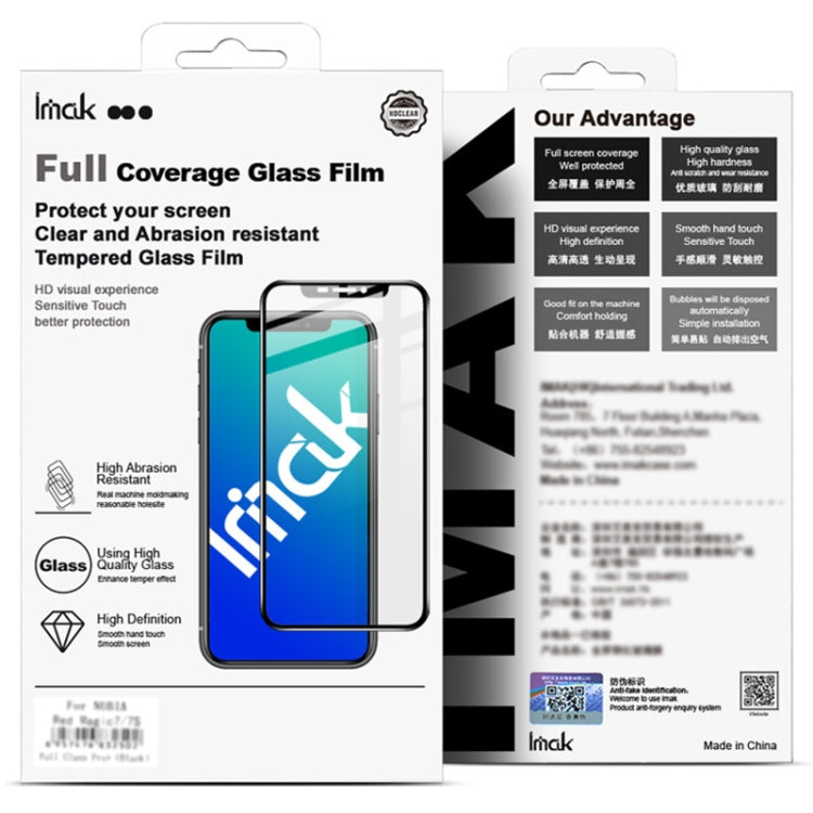 For OPPO Reno5 A IMAK 9H Surface Hardness Full Screen Tempered Glass Film Pro+ Series - OPPO Tempered Glass by imak | Online Shopping UK | buy2fix