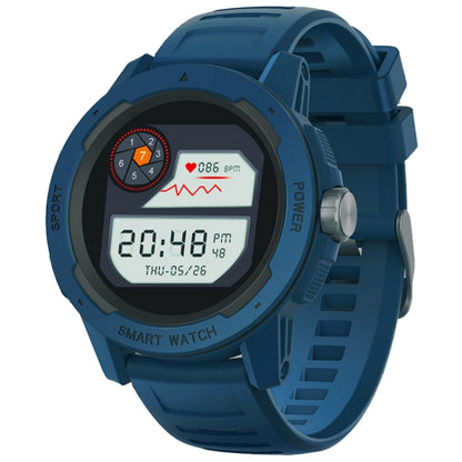 NORTH EDGE Mars 2 1.4 inch Full Touch Screen Outdoor Sports Bluetooth Smart Watch, Support Heart Rate / Sleep / Blood Pressure / Blood Oxygen Monitoring & Remote Control Camera & 7 Sports Modes(Blue) - Sport Watches by NORTH EDGE | Online Shopping UK | buy2fix