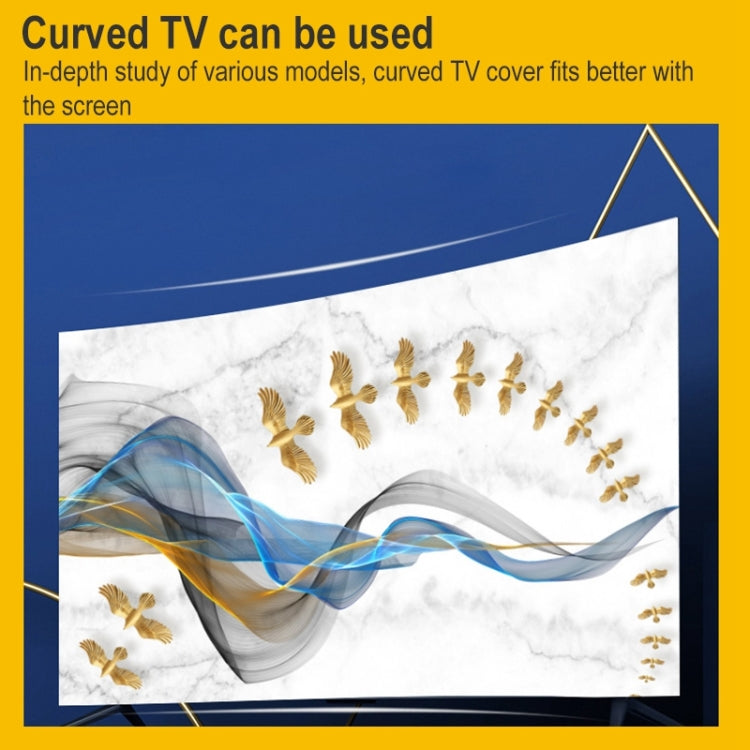 Household Cloth Dust-proof Cover for Television, Size:52 inch(Wonderland) - Dust Covers by buy2fix | Online Shopping UK | buy2fix