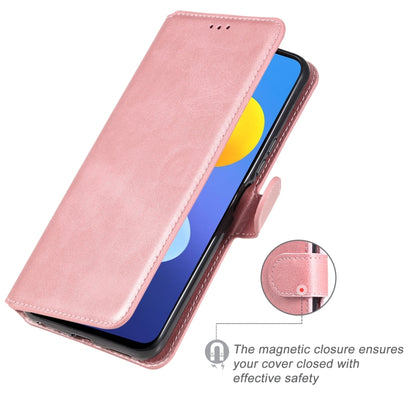Classic Calf Texture PU + TPU Horizontal Flip Leather Case with Holder & Card Slots & Wallet For vivo Y72 5G(Rose Gold) - vivo Cases by buy2fix | Online Shopping UK | buy2fix