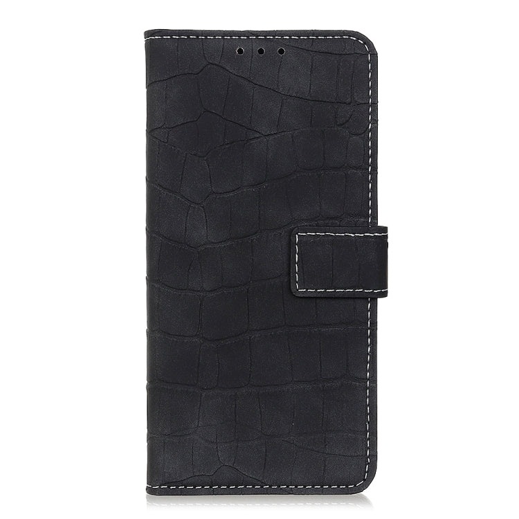 For Nokia XR20 5G Magnetic Crocodile Texture Horizontal Flip Leather Case with Holder & Card Slots & Wallet(Black) - Nokia Cases by buy2fix | Online Shopping UK | buy2fix