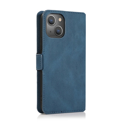 For iPhone 13 Pro Max Retro Magnetic Closing Clasp Horizontal Flip Leather Case with Holder & Card Slots & Photo Frame & Wallet (Navy Blue) - iPhone 13 Pro Max Cases by buy2fix | Online Shopping UK | buy2fix