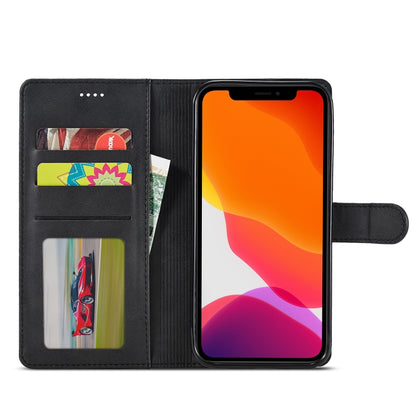 For iPhone 13 Pro LC.IMEEKE Calf Texture Horizontal Flip Leather Case with Holder & Card Slots & Wallet (Black) - iPhone 13 Pro Cases by LC.IMEEKE | Online Shopping UK | buy2fix
