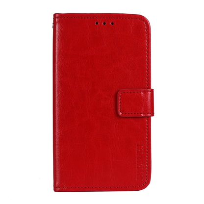 idewei Crazy Horse Texture Horizontal Flip Leather Case with Holder & Card Slots & Wallet For Motorola Edge 20(Red) - Motorola Cases by idewei | Online Shopping UK | buy2fix