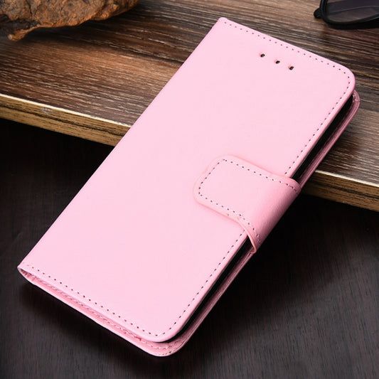 For iPhone 13 Pro Crystal Texture Horizontal Flip Leather Case with Holder & Card Slots & Wallet (Pink) - iPhone 13 Pro Cases by buy2fix | Online Shopping UK | buy2fix