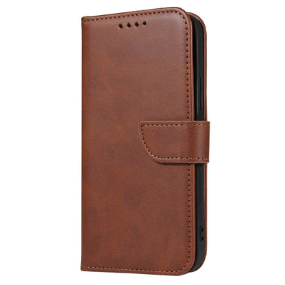 For iPhone 13 Pro Calf Texture Buckle Horizontal Flip Leather Case with Holder & Card Slots & Wallet (Brown) - iPhone 13 Pro Cases by buy2fix | Online Shopping UK | buy2fix