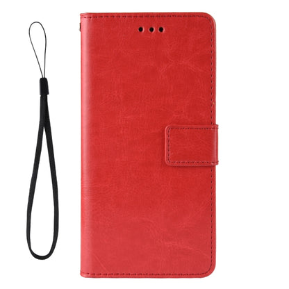 For Doogee N40 Pro Crazy Horse Texture Horizontal Flip Leather Case with Holder & Card Slots & Lanyard(Red) - More Brand by buy2fix | Online Shopping UK | buy2fix