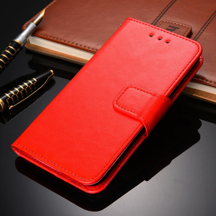 For Doogee X96 Pro Crystal Texture Horizontal Flip Leather Case with Holder & Card Slots & Wallet(Red) - More Brand by buy2fix | Online Shopping UK | buy2fix