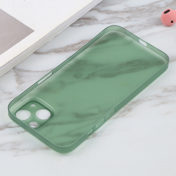 For iPhone 13 Camera Precision Hole PP Protective Case(Green) - iPhone 13 Cases by buy2fix | Online Shopping UK | buy2fix