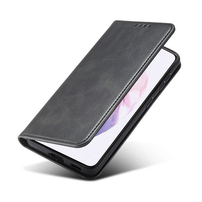 For Google Pixel 5 Calf Texture Magnetic Horizontal Flip Leather Case with Holder & Card Slots & Wallet(Black) - Google Cases by buy2fix | Online Shopping UK | buy2fix