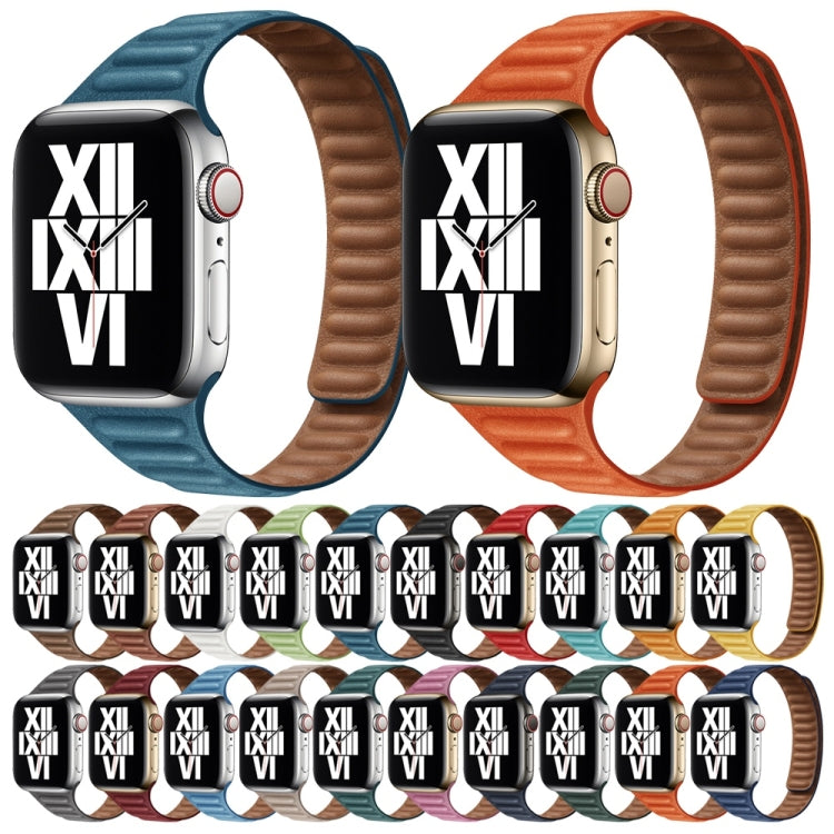 Slimming Loop Magnetic Watch Band For Apple Watch Ultra 49mm&Watch Ultra 2 49mm / Series 9&8&7 45mm / SE 3&SE 2&6&SE&5&4 44mm / 3&2&1 42mm(Turquoise) - Watch Bands by buy2fix | Online Shopping UK | buy2fix