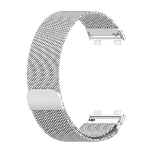 For OPPO Watch 2 46mm Milan Metal Watch Band(Silver) -  by buy2fix | Online Shopping UK | buy2fix