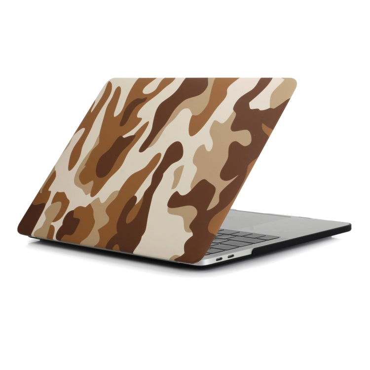 Camouflage Pattern Laptop Water Decals PC Protective Case For MacBook Air 13.3 inch A1466 / A1369(Brown Camouflage) - MacBook Air Cases by buy2fix | Online Shopping UK | buy2fix