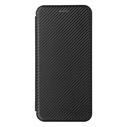 For Blackview Oscal C20 Carbon Fiber Texture Horizontal Flip Leather Phone Case with Card Slot(Black) - More Brand by buy2fix | Online Shopping UK | buy2fix