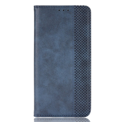 For Ulefone Armor 8 Magnetic Buckle Retro Texture Leather Phone Case(Blue) - Ulefone Cases by buy2fix | Online Shopping UK | buy2fix