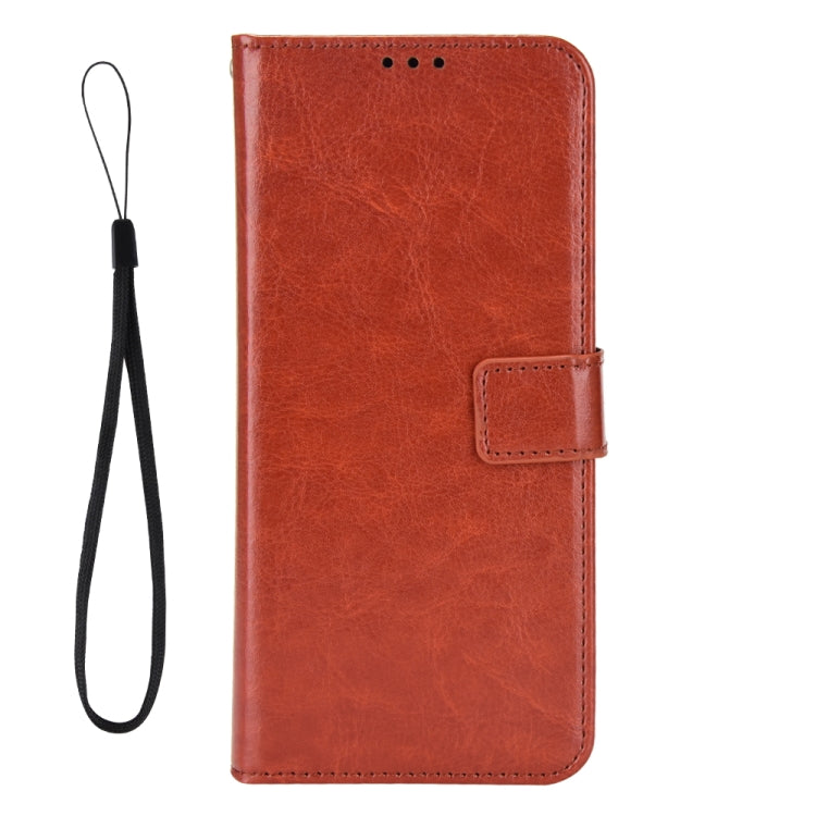 For Blackview A55 Pro Retro Crazy Horse Texture Leather Phone Case(Brown) - More Brand by buy2fix | Online Shopping UK | buy2fix