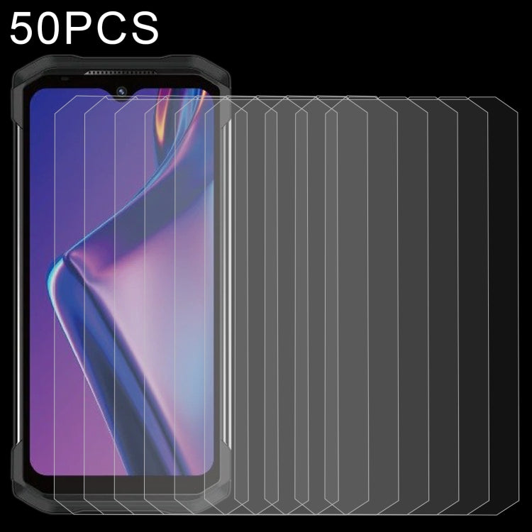 50 PCS 0.26mm 9H 2.5D Tempered Glass Film For Doogee S98 Pro / S98 - For Doogee by buy2fix | Online Shopping UK | buy2fix