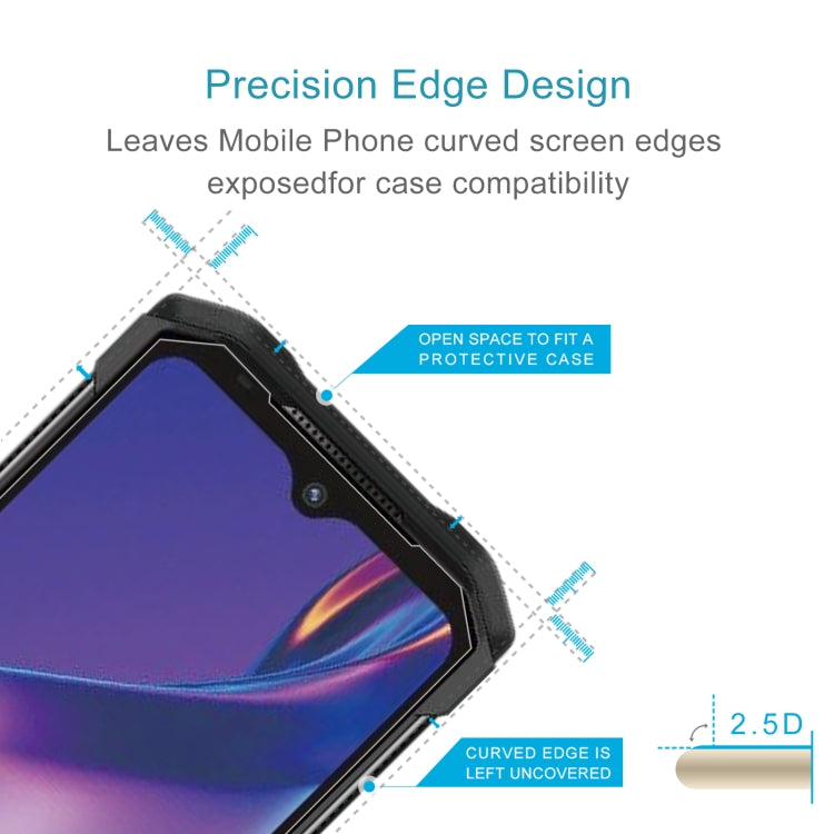 50 PCS 0.26mm 9H 2.5D Tempered Glass Film For Doogee S98 Pro / S98 - For Doogee by buy2fix | Online Shopping UK | buy2fix