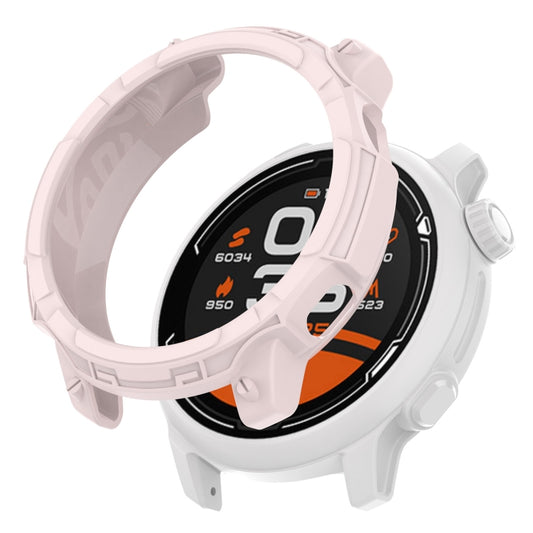 For COROS Pace 2 Armor Hollow TPU Watch Case(Light Pink) - Watch Case by buy2fix | Online Shopping UK | buy2fix