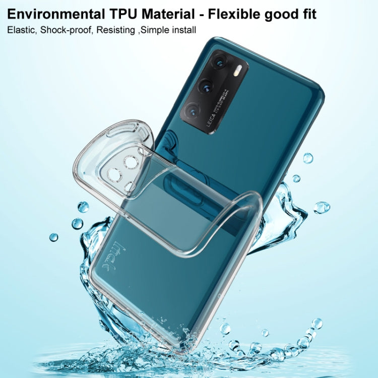 For OPPO Reno8 Pro+ 5G Global IMAK UX-10 Series Shockproof TPU Phone Case(Transparent) - OPPO Cases by imak | Online Shopping UK | buy2fix