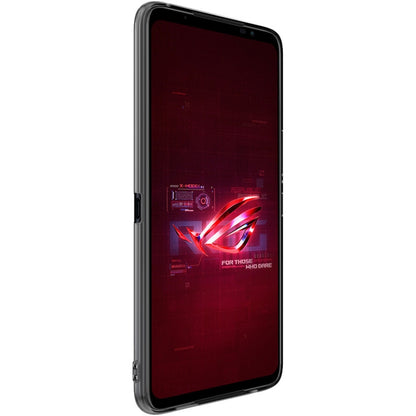 For Asus ROG Phone 6 IMAK UX-5 Series Transparent Shockproof TPU Protective Phone Case(Transparent Black) - ASUS Cases by imak | Online Shopping UK | buy2fix