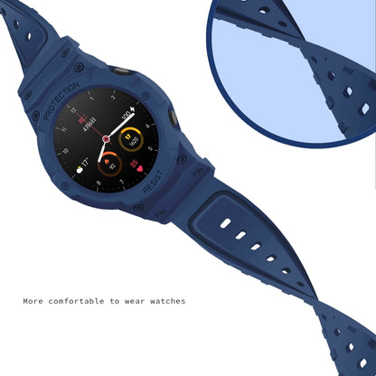 For Xiaomi Watch Color Sport Armor Unibody TPU Watch Band Case(Midnight Blue) - Watch Bands by buy2fix | Online Shopping UK | buy2fix