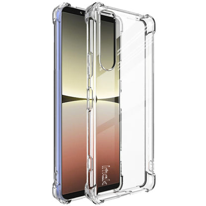 For Sony Xperia 5 IV imak Shockproof Airbag TPU Phone Case(Transparent) - Sony Cases by imak | Online Shopping UK | buy2fix