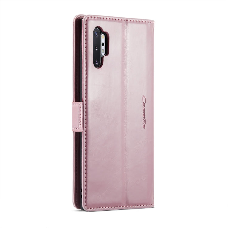 For Samsung Galaxy Note10+ CaseMe 003 Crazy Horse Texture Leather Phone Case(Rose Gold) - Galaxy Phone Cases by CaseMe | Online Shopping UK | buy2fix