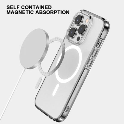 For iPhone 14 Pro Max Phantom TPU + PC Magsafe Phone Case(Transparent) - iPhone 14 Pro Max Cases by buy2fix | Online Shopping UK | buy2fix