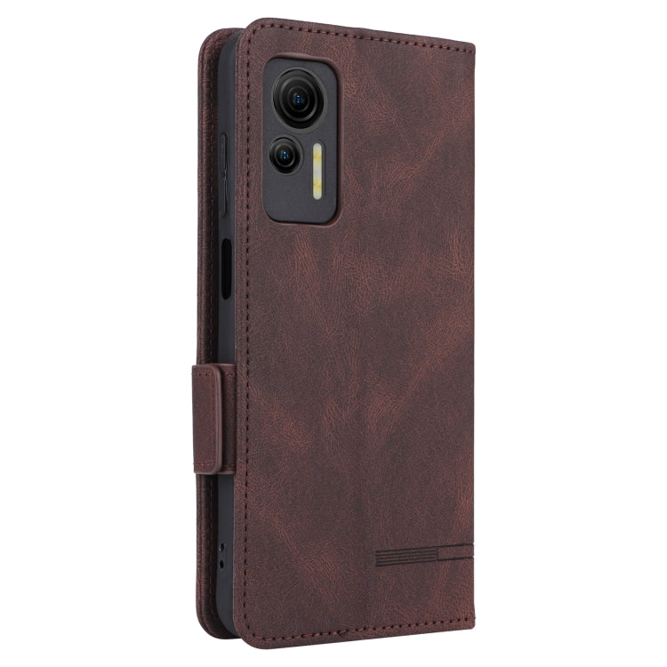 For Ulefone Note 14 Magnetic Clasp Leather Phone Case(Brown) - Ulefone Cases by buy2fix | Online Shopping UK | buy2fix