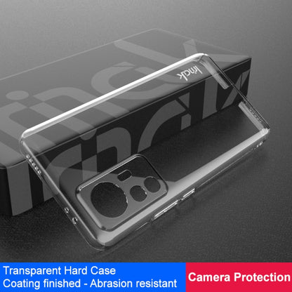For Xiaomi 12T 5G/Redmi K50 Ultra 5G imak Wing II Pro Series Wear-resisting Crystal Phone Case(Transparent) - Xiaomi Cases by imak | Online Shopping UK | buy2fix