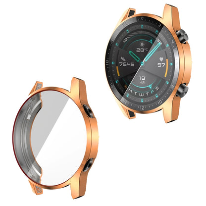 For Huawei Watch GT2 46mm TPU All Inclusive Watch Case(Rose Gold) - Watch Cases by Huawei | Online Shopping UK | buy2fix