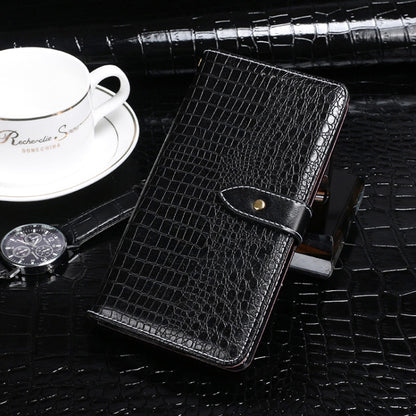 For Blackview A80 Pro idewei Crocodile Texture Horizontal Flip Leather Case with Holder & Card Slots & Wallet(Black) - More Brand by idewei | Online Shopping UK | buy2fix