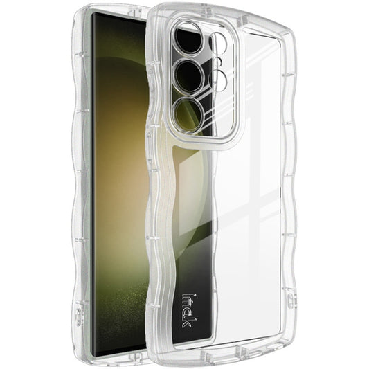 For Samsung Galaxy S23 Ultra 5G IMAK UX-8 Series Shockproof TPU Phone Case(Transparent) - Galaxy S23 Ultra 5G Cases by imak | Online Shopping UK | buy2fix
