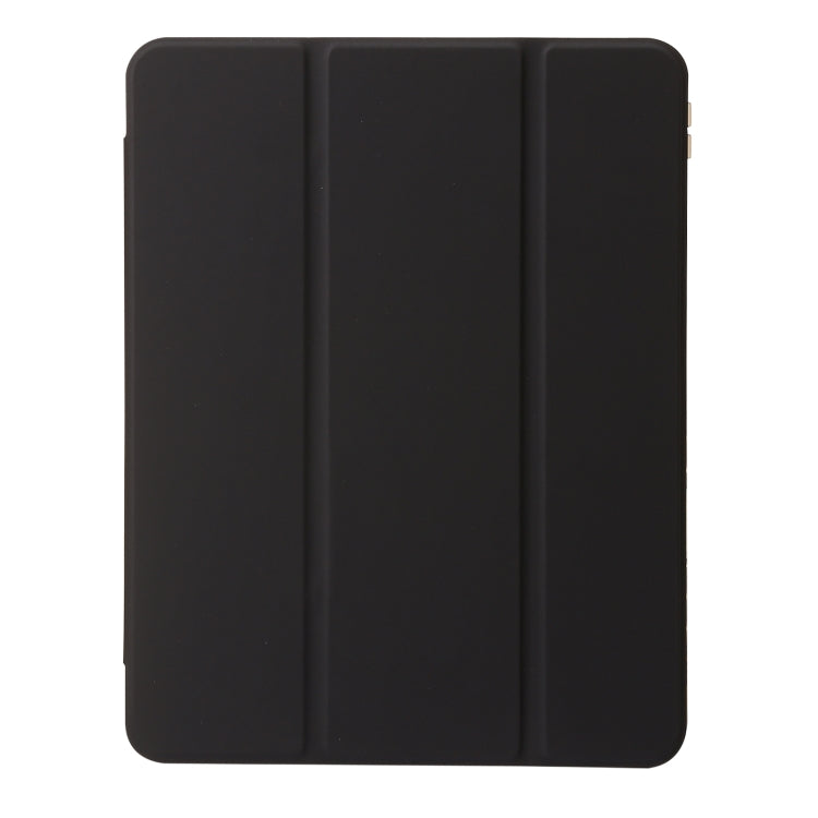 Clear Acrylic Leather Tablet Case For iPad Air 13 2024 / Pro 12.9 2022/ 2021 / 2020 / 2018(Black) - iPad Pro 12.9 (2022/2021) Cases by buy2fix | Online Shopping UK | buy2fix