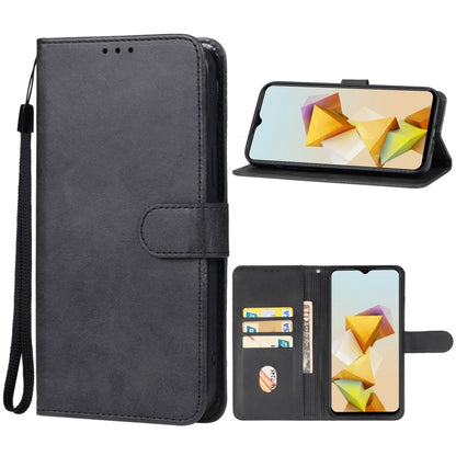For ZTE Blade A73 5G Leather Phone Case(Black) - ZTE Cases by buy2fix | Online Shopping UK | buy2fix