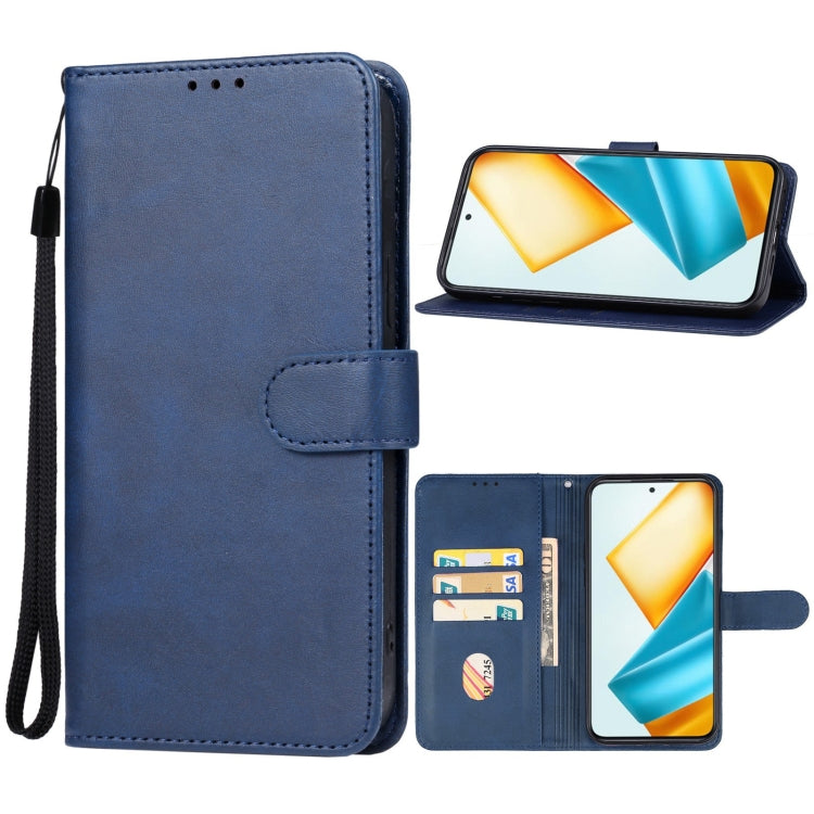 For Honor 90 GT Leather Phone Case(Blue) - Honor Cases by buy2fix | Online Shopping UK | buy2fix