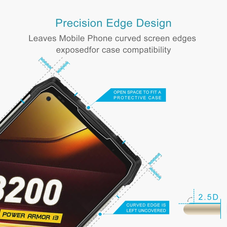 For Ulefone Armor X13 10pcs 0.26mm 9H 2.5D Tempered Glass Film - Ulefone Tempered Glass by buy2fix | Online Shopping UK | buy2fix
