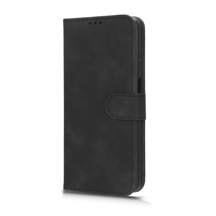 For Blackview A53 Pro Skin Feel Magnetic Flip Leather Phone Case(Black) - More Brand by buy2fix | Online Shopping UK | buy2fix
