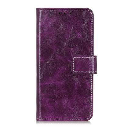 For Xiaomi Redmi Note 13 Pro+ Retro Crazy Horse Texture Leather Phone Case(Purple) - Note 13 Pro+ Cases by buy2fix | Online Shopping UK | buy2fix