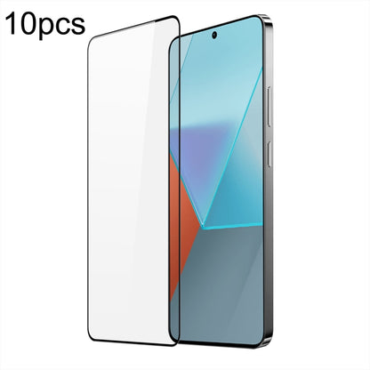 For Xiaomi Redmi Note 13 Pro 5G 10pcs DUX DUCIS 0.33mm 9H Medium Alumina Tempered Glass Film - Note 13 Pro Cases by DUX DUCIS | Online Shopping UK | buy2fix